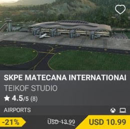 SKPE Matecana International Airport by TEIKOF Studio. USD 13.99 (on sale for 10.99)