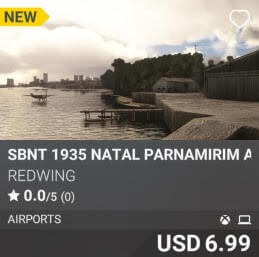 SBNT 1935 Natal Parnamirim Airport by REDWING. USD 6.99