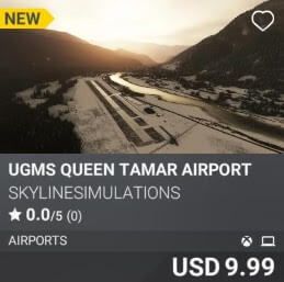 UGMS Queen Tamar Airport by skylinesimulations. USD 9.99