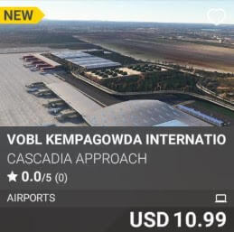 VOBL KEMPAGOWDA INTERNATIONAL AIRPORT by Cascadia Approach. USD 10.99