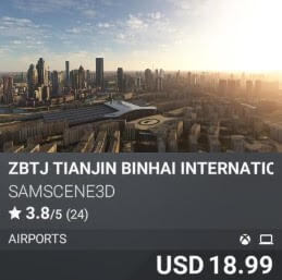 ZBTJ Tianjin Binhai International Airport by SamScene3D. USD 18.99