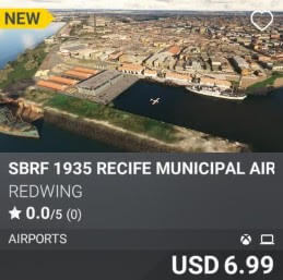 SBRF 1935 Recife Municipal Airport by REDWING. USD 6.99