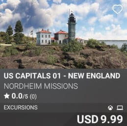 US Capitals 01 - New England by Nordheim Missions. USD 9.99