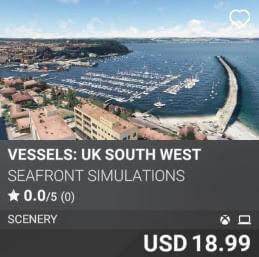 Vessels: UK South West by Seafront Simulations. USD 18.99