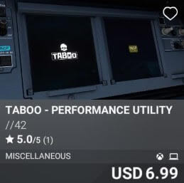 Taboo - Performance Utility by //42. USD 6.99