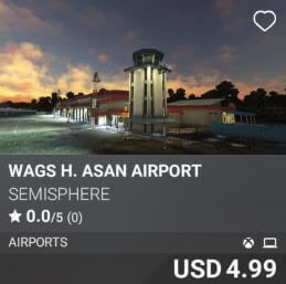 WAGS H. Asan Airport by SemiSphere. USD 4.99