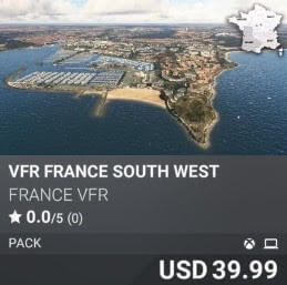 VFR France South West by France VFR. USD 39.99