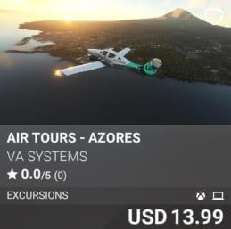 Air Tours - Azores by VA SYSTEMS. USD 13.99