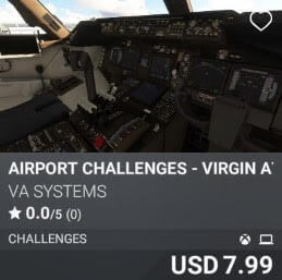 Airport Challenges - Virgin Atlantic - Vol 5 by VA SYSTEMS. USD 7.99