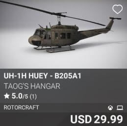 UH-1H Huey - B205A1 by Taog's Hangar. USD 29.99