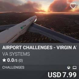 Airport Challenges - Virgin Atlantic - Vol 4 by VA SYSTEMS. USD 7.99