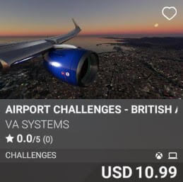 Airport Challenges - British Airways - Vol 4 by VA SYSTEMS. USD 10.99