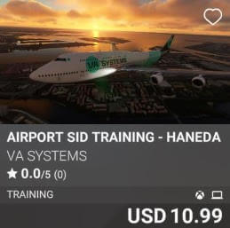 Airport SID Training - Haneda (RJTT) by VA SYSTEMS. USD 10.99