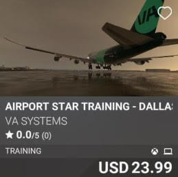 Airport STAR Training - Dallas Fort Worth (KDFW) by VA SYSTEMS. USD 23.99