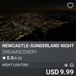 Newcastle-Sunderland Night Enhanced by DreamScenery. USD 9.99