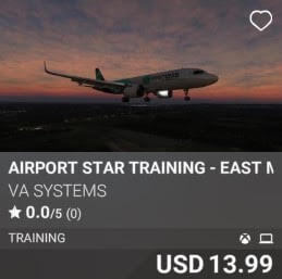 Airport STAR Training - East Midlands (EGNX) by VA SYSTEMS. USD 13.99