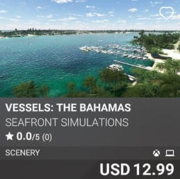 Vessels: The Bahamas by Seafront Simulations. USD 12.99