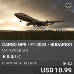 Cargo Ops - F1 2024 - Budapest by VA SYSTEMS. USD 10.99