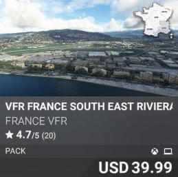 VFR France South East Riviera by France VFR. USD 39.99