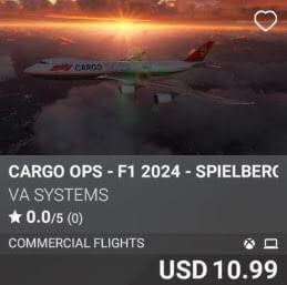 Cargo Ops - F1 2024 - Spielberg by VA SYSTEMS. USD 10.99