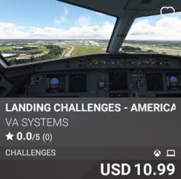 Landing Challenges - American Airlines - Vol 8 by VA SYSTEMS. USD 10.99