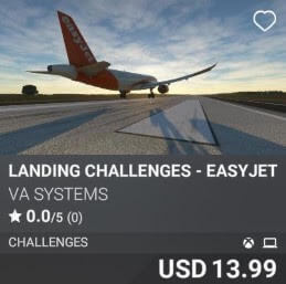 Landing Challenges - EasyJet - Vol 7 by VA SYSTEMS. USD 13.99