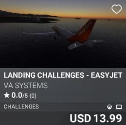 Landing Challenges - EasyJet - Vol 6 by VA SYSTEMS. USD 13.99