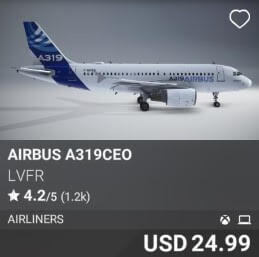 Airbus A319ceo by LVFR. USD 24.99