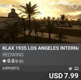 KLAX 1935 Los Angeles International Airport by REDWING. USD 7.99