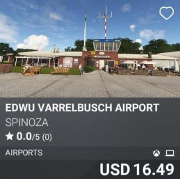 EDWU VARRELBUSCH AIRPORT by SPINOZA. USD 16.49