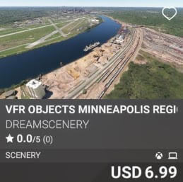 VFR Objects Minneapolis Region by DreamScenery. USD 6.99