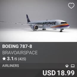 Boeing 787-8 by bravoairspace. USD 18.99