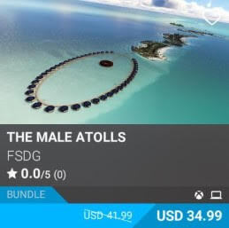 The Male Atolls by FSDG. USD 34.99