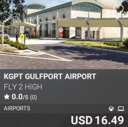 KGPT Gulfport Airport by Fly 2 High. USD 16.49