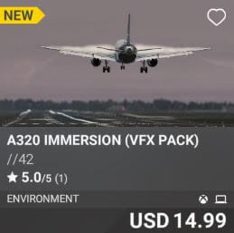 A320 Immersion (VFX Pack) by //42. USD 14.99