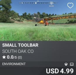 Small ToolBar by South Oak Co. USD 4.99