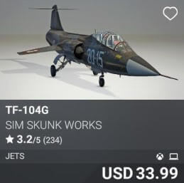 TF-104G by Sim Skunk Works. USD 33.99