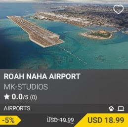 ROAH Naha Airport by MK-STUDIOS. USD 19.99 (on sale for 18.99)