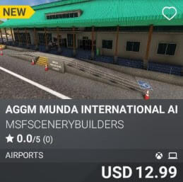 AGGM Munda International Airport by msfscenerybuilders. USD 12.99