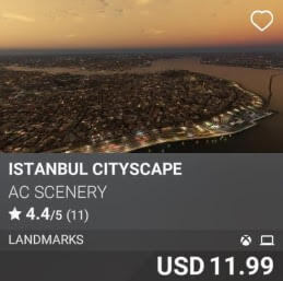 Istanbul Cityscape by AC Scenery. USD 11.99