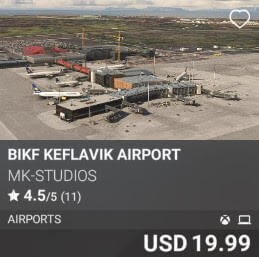 BIKF Keflavik Airport by MK-STUDIOS. USD 19.99