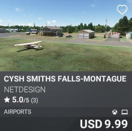 CYSH Smiths Falls-Montague Airport by NetDesign. USD 9.99