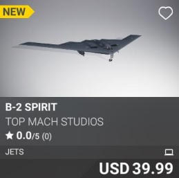 B-2 Spirit by Top Mach Studios. USD 39.99