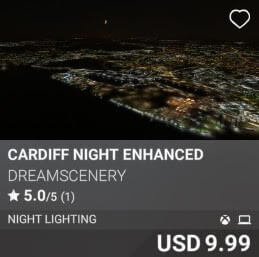 Cardiff Night Enhanced by Dreamscenery. USD 9.99