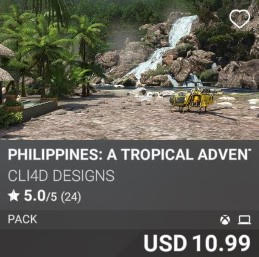 Philippines: A Tropical Adventure by CLi4D Designs. USD 10.99