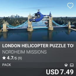 London Helicopter Puzzle Tour by Nordheim Missions. USD 7.49