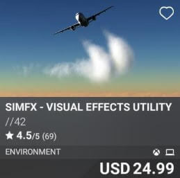 SimFX - Visual Effects Utility by //42. USD 24.99