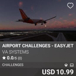 Airport Challenges - EasyJet - Vol 4 by VA Systems. USD 10.99