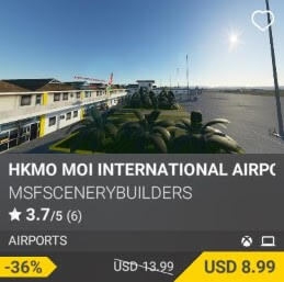 HKMO Moi International Airport by msfscenerybuilders, USD 13.99 (on sale for 8.99)