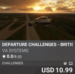 Departure Challenges - British Airways - Vol 5 by VA Systems. USD 10.99